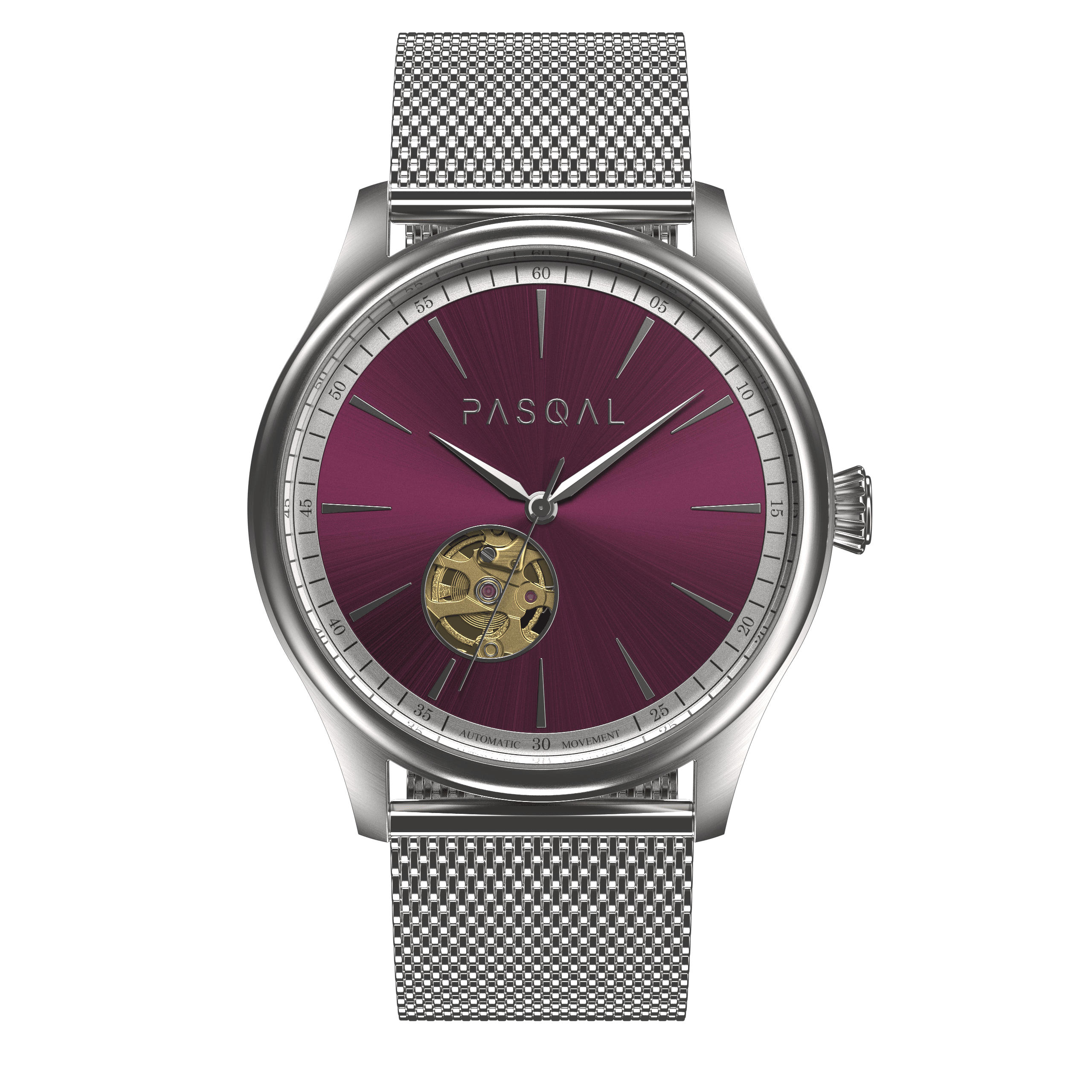 Wilhelm 42 Automatic Silver/Purple